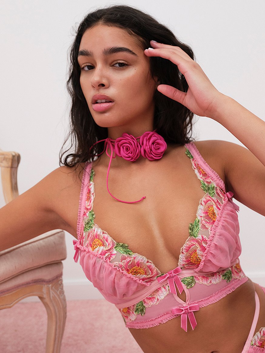 Scent of Roses Bustier Top