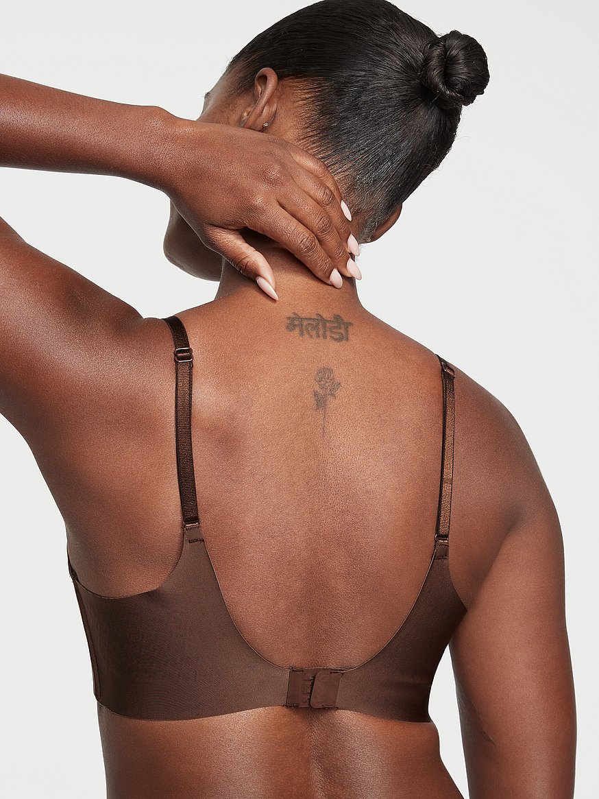 LUNNER'S SECRET Low Back Bra for Women- Underwire Seamless