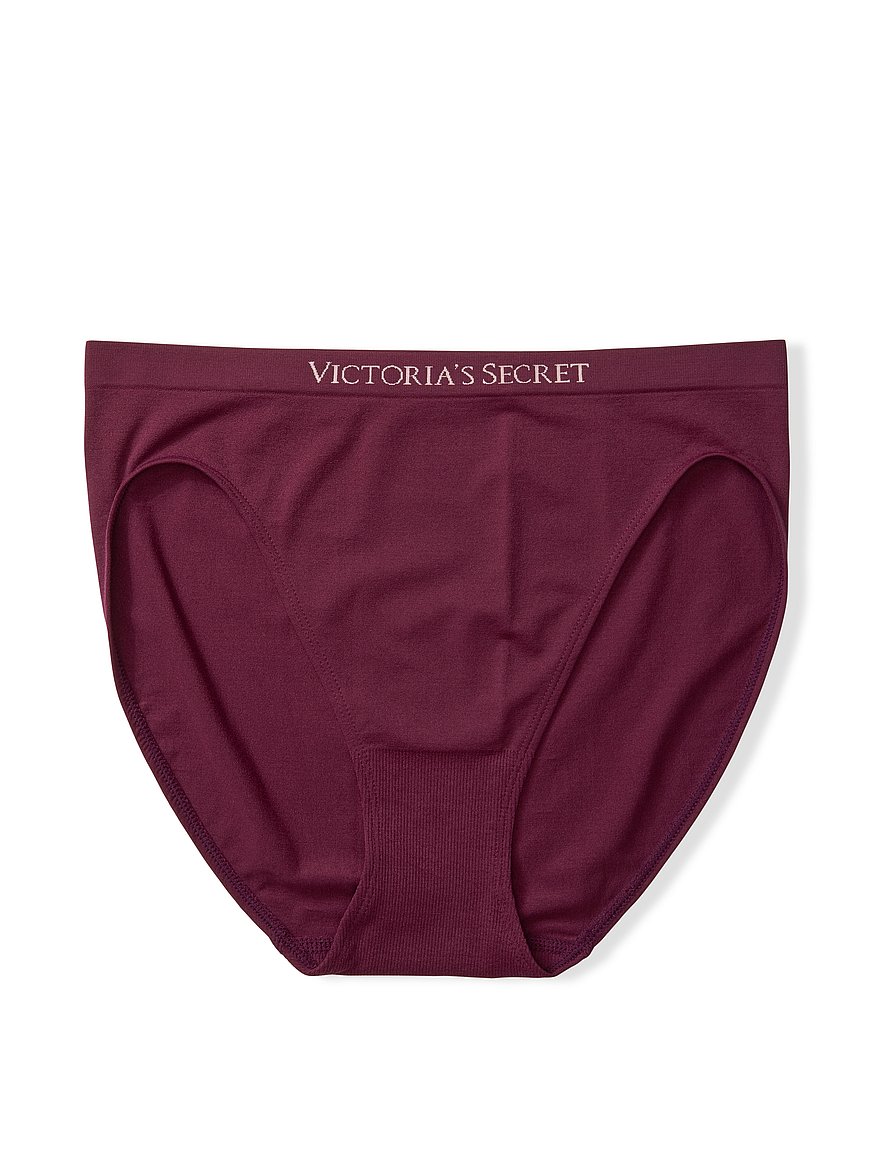 Buy Victoria's Secret Heather Grey Smooth Seamless High Leg Brief