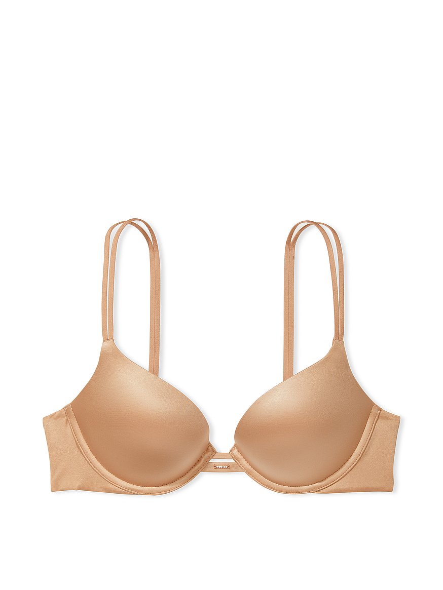 Buy Victoria's Secret PINK Ganache Nude Non Wired Push Up Smooth T-Shirt Bra  from Next Croatia