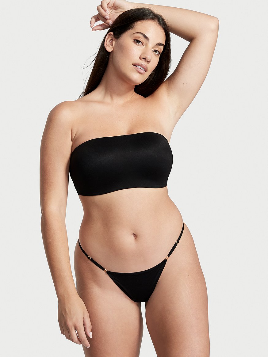 Victoria's Secret Bombshell Strapless Push Up Bra 36A Black Size 36 A - $30  (50% Off Retail) - From Annie