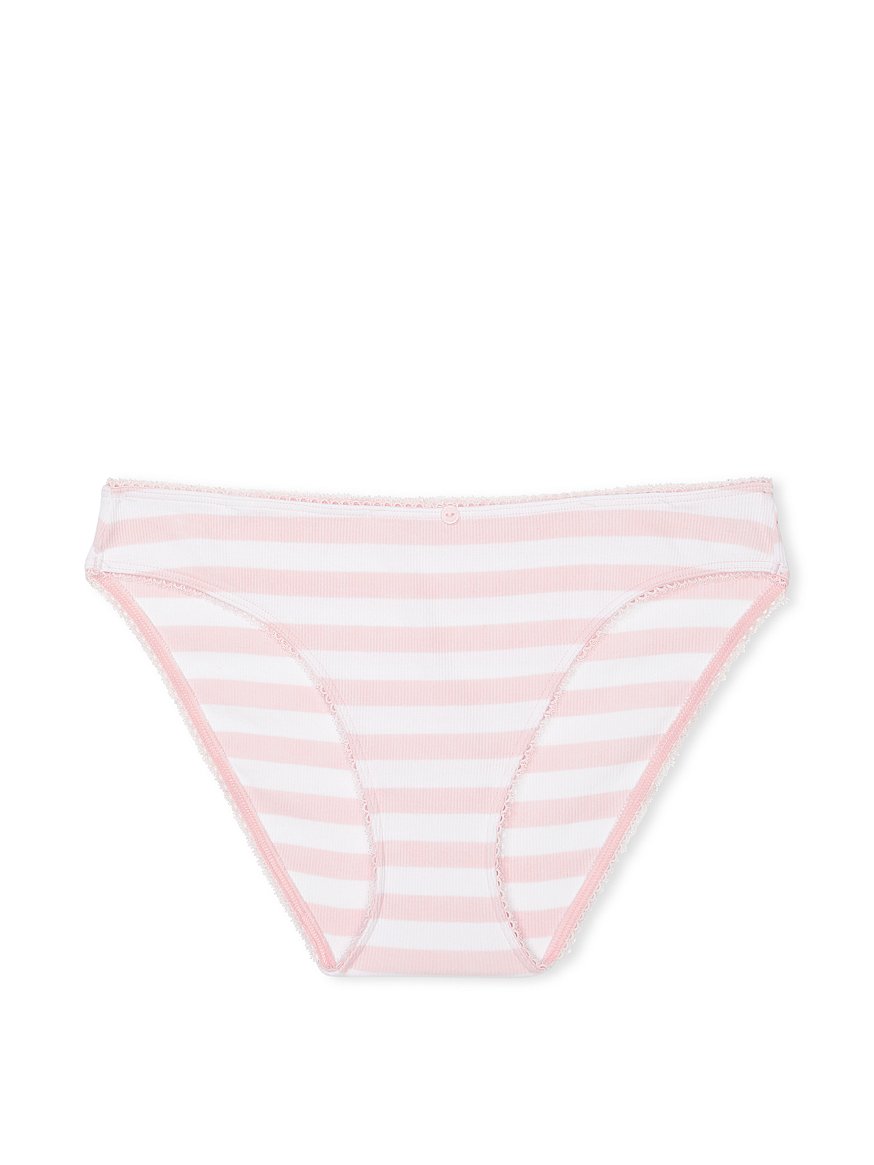 NWT VICTORIA SECRET Pink LACE Bikini Panties Size XL
