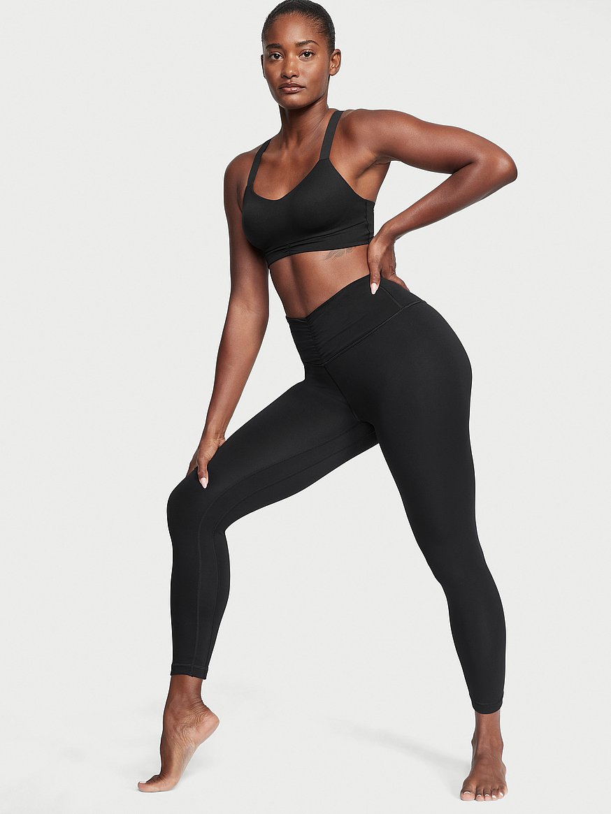 Buy Love Cloud High-Rise Ruched 7/8 Leggings - Order Bottoms