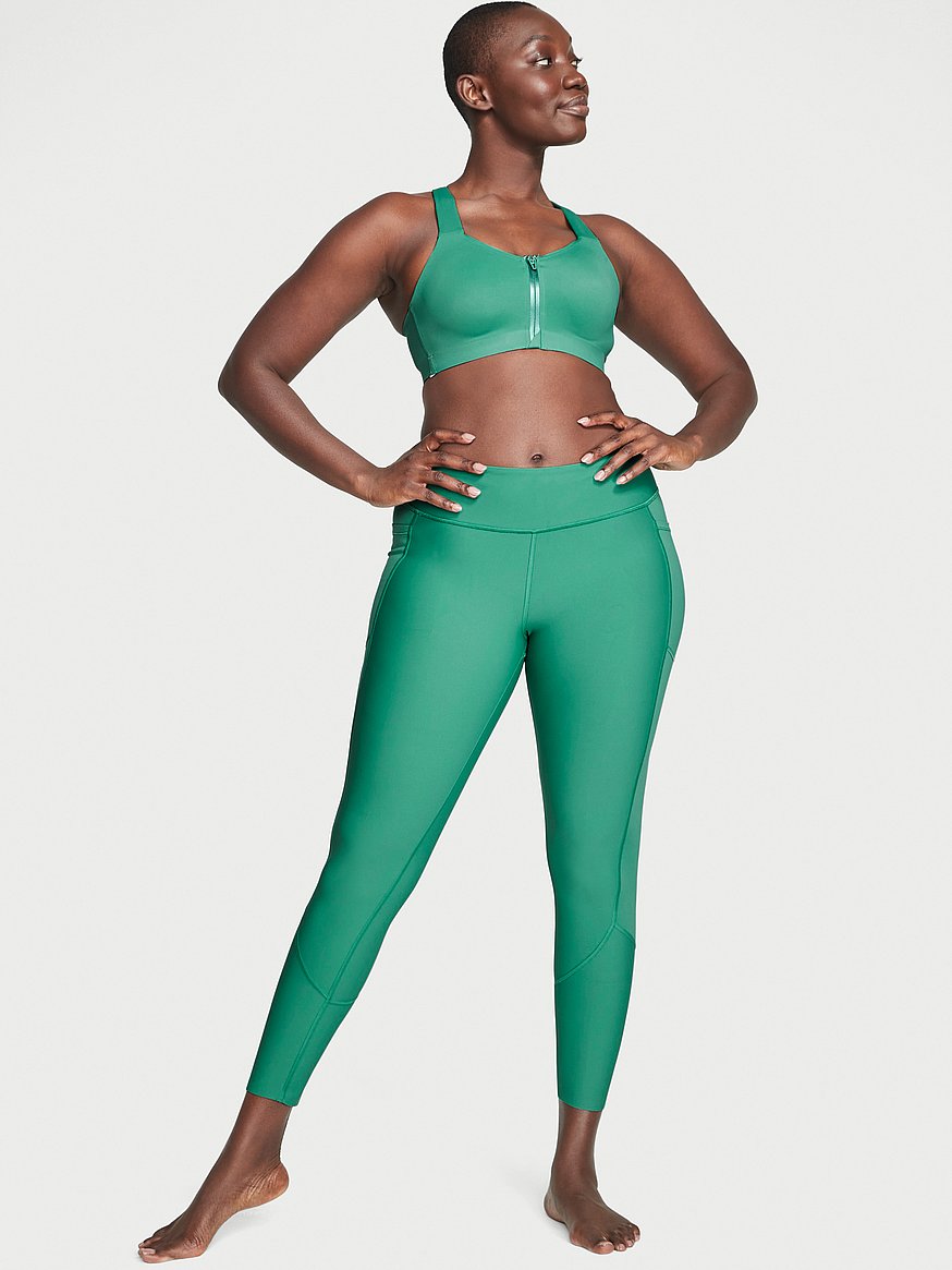 Victoria's Secret Sport Neon Geometric Knockout Crop Leggings - $49 (44%  Off Retail) - From Kelsey