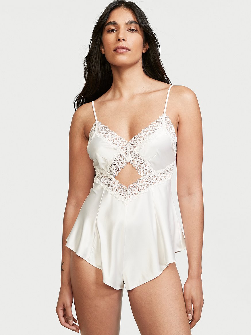 Lace lingerie set VICTORIA'S SECRET White in Lace - 42014987