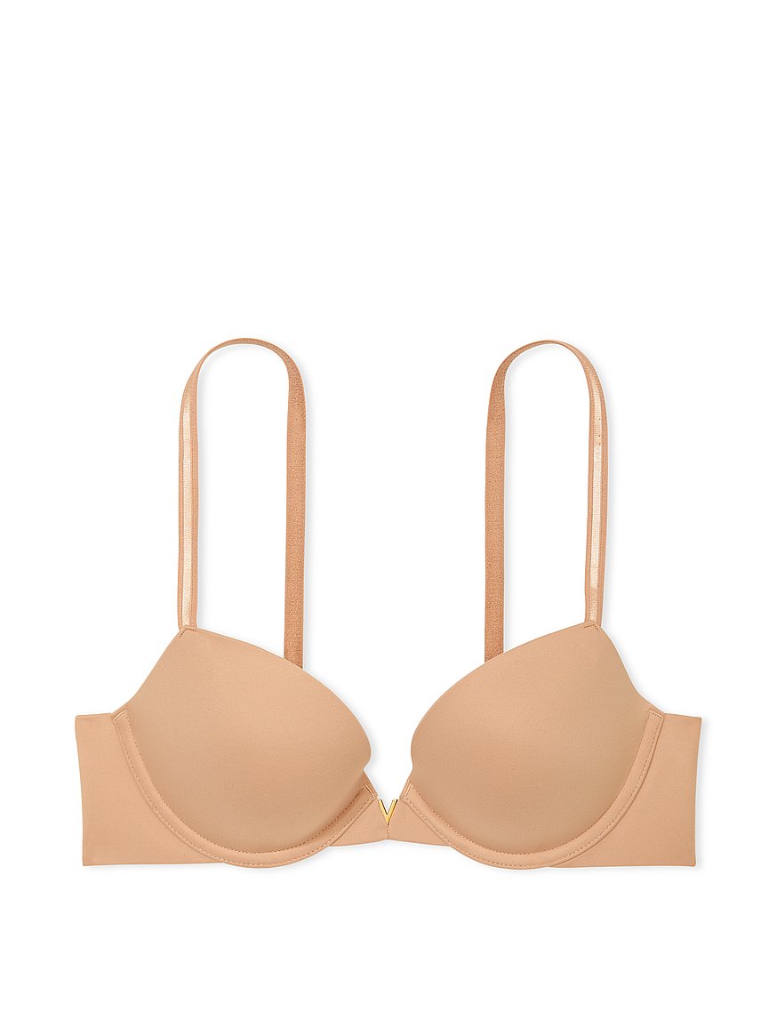 Victoria's Secret on X: Bra fact: Our Body by Victoria Push-Up Plunge Bra  features all-over padding in supersoft fabric you'll love to wear—and it's  available in smooth and lace-kissed styles.    /