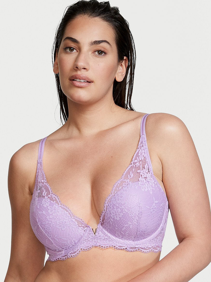 Victoria's Secret LOVE CLOUD Love Cloud Lightly Lined Plunge Bra Size  undefined - $35 New With Tags - From Yulianasuleidy