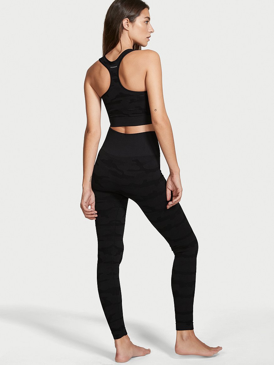 Victoria's Secret Mesh Leggings Black Size M - $23 (54% Off Retail