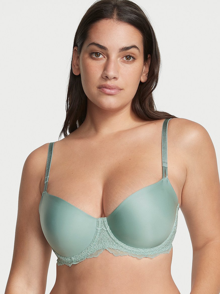 Wicked Unlined Dotted Mesh Balconette Bra