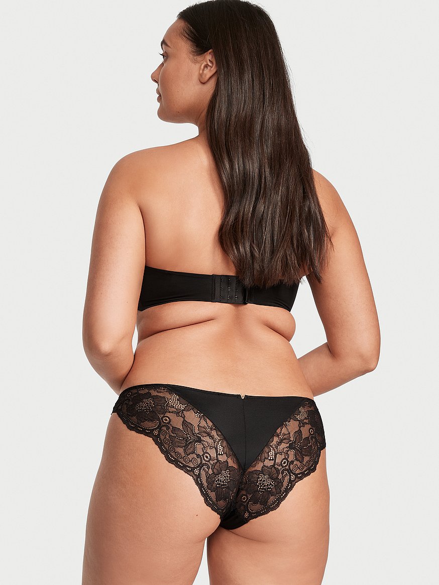 Lace Trim Cheekini Panty