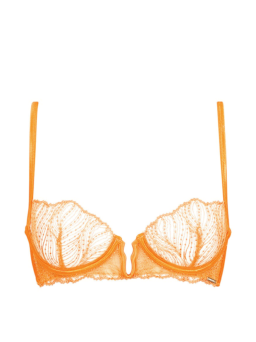 Bluebella IRENA WIRED BRA - Underwired bra - blazing orange/orange 