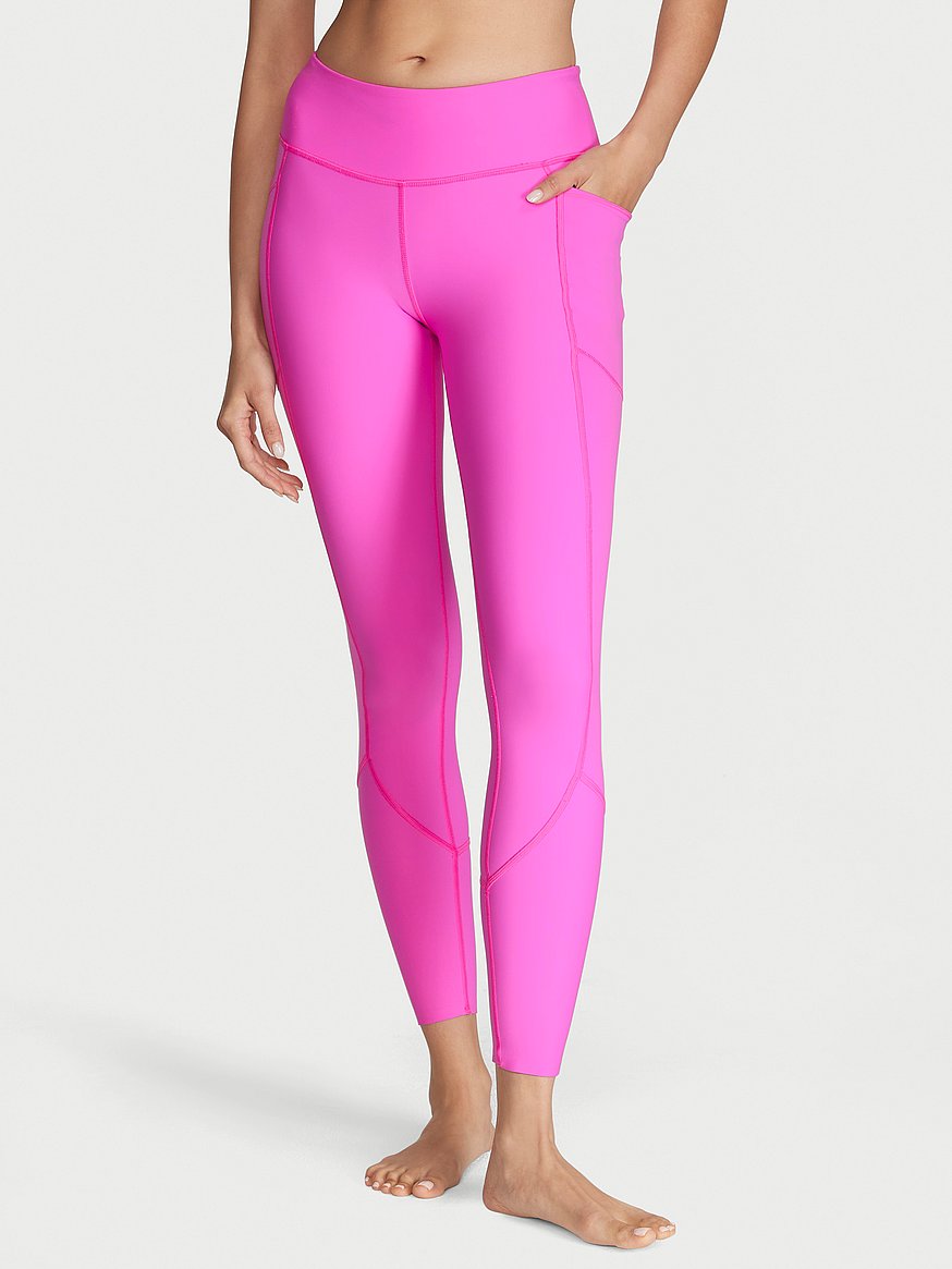 Victoria secret knockout leggings  Pink victoria secret pants, Pants for  women, Colorful leggings