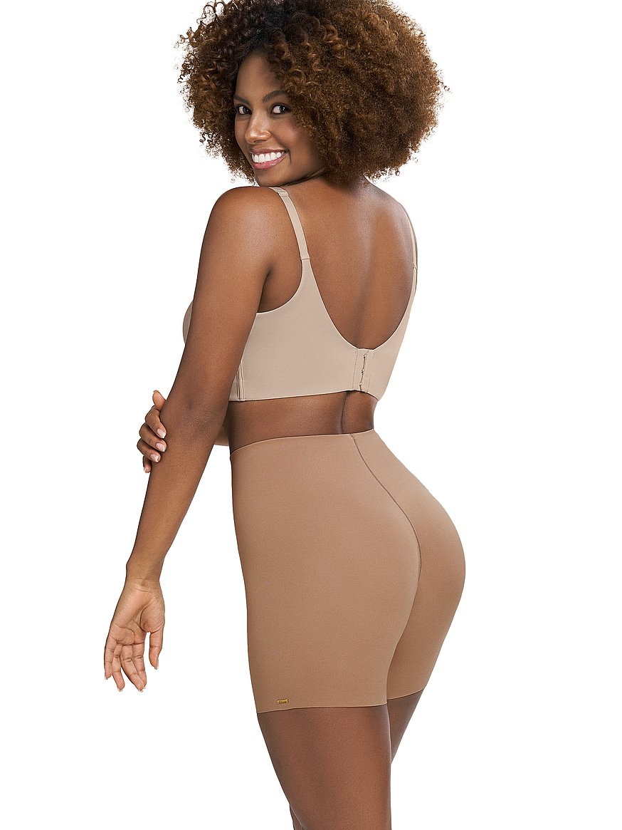 Leonisa Invisible Butt Lifter Shorts with Removable Pads