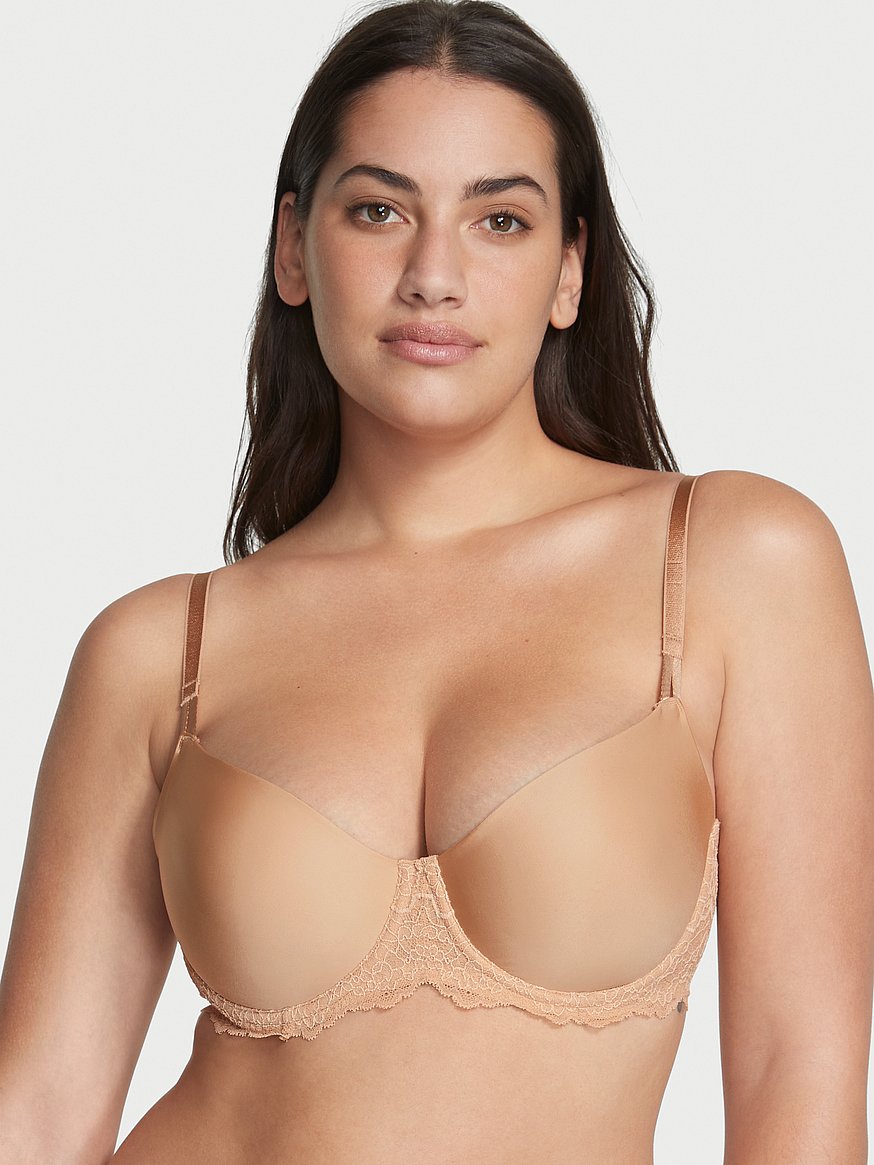 sexy BE WICKED embroidered MESH balconette UNDERWIRED unlined SHEER  lingerie BRA