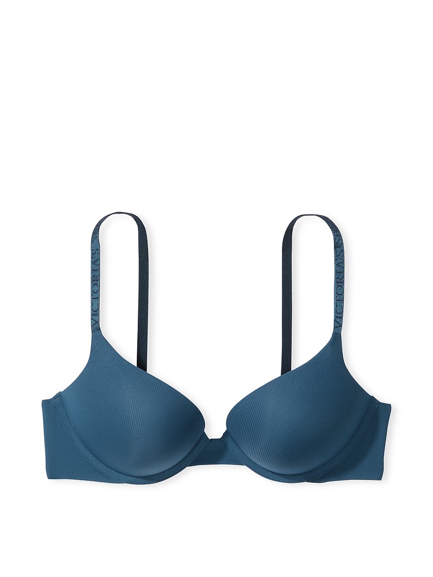 Micro push-up bra - Blue - Ladies