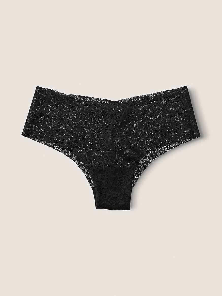 No-Show Full Brief Panty With Lace