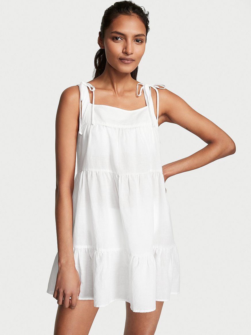 Inessa Mini Dress - White – Thats So Fetch AU