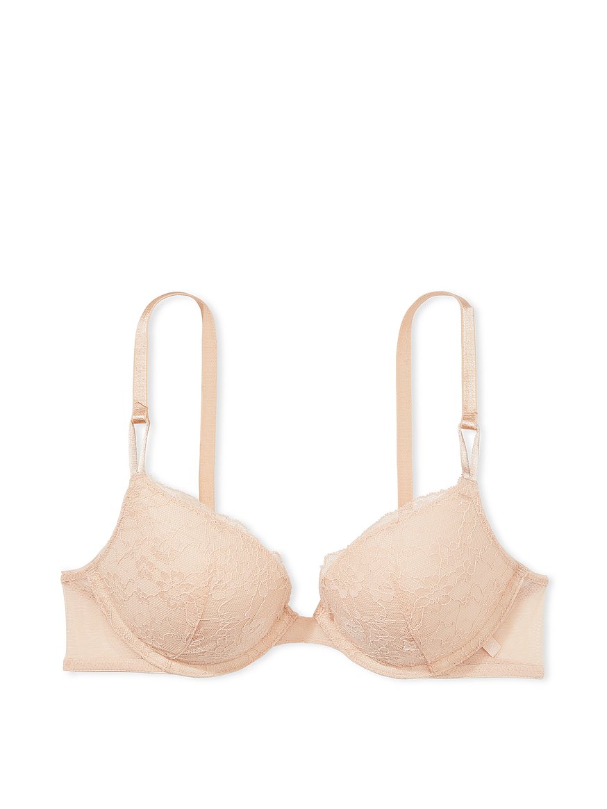 Buy Blush Lingerie Women's Sweet Liberty Push-Up Bra, Almond Taupe, 32D US  at