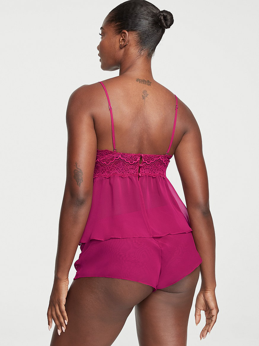 Buy Stretch Lace & Satin Cami Set - Order Cami Sets online 5000008894 -  Victoria's Secret US