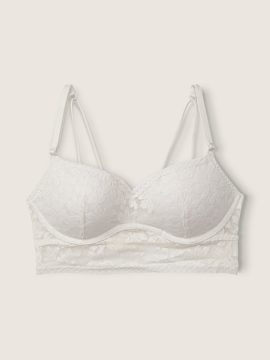 Pearl Pink Lace Moscow Push-up Bra 