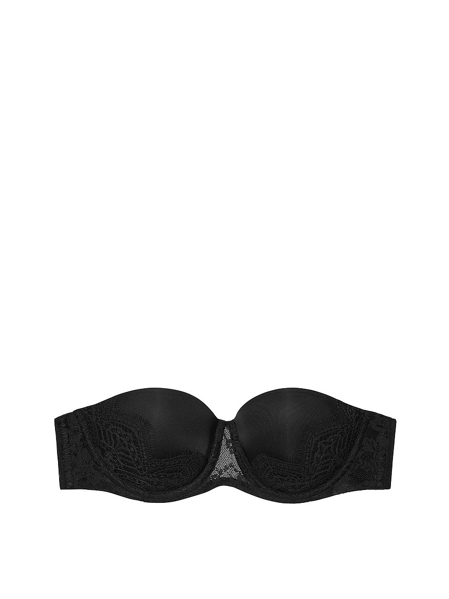 Almost U Style 1260 Wireless Lace Accent Bandeau Bra