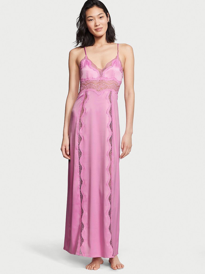 Lace & lilac just make sense 😍 Bag this slip dress online