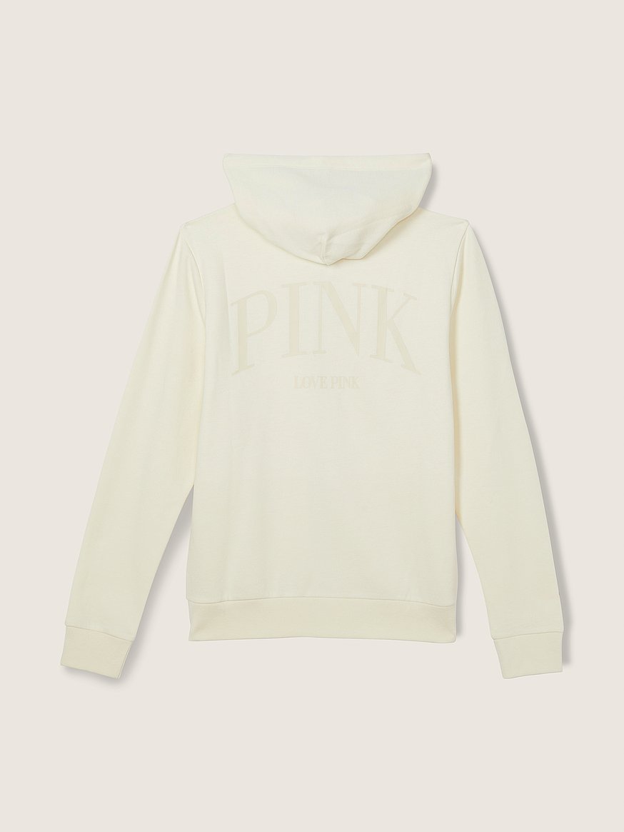 Victoria secret shop white hoodie