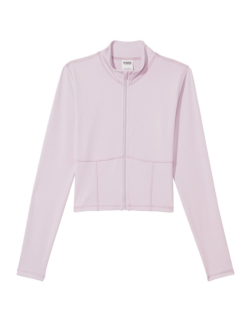 Victoria's Secret Pink White Track Jacket Size L - 54% off