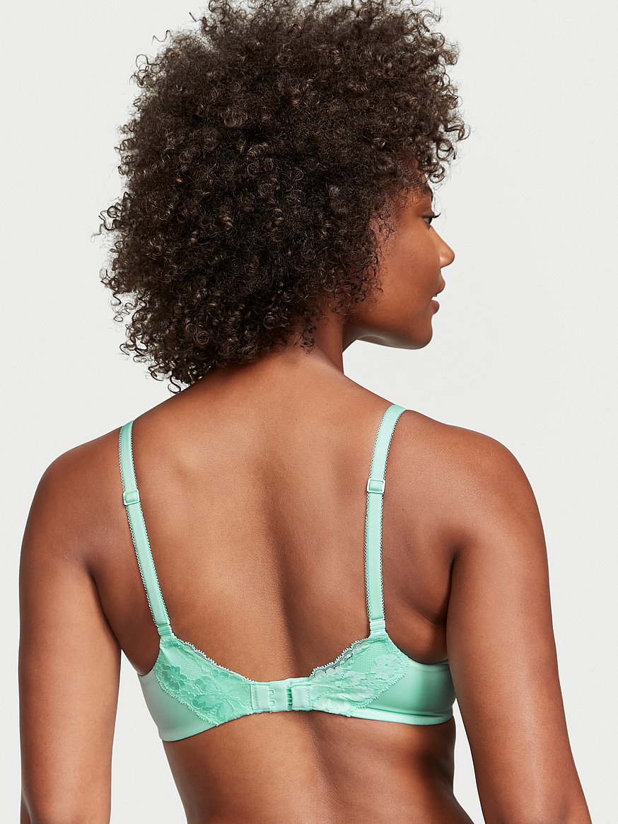 Buy Victoria's Secret Black Ivy Green Smooth Smooth Lightly Lined Demi Bra  from Next Luxembourg