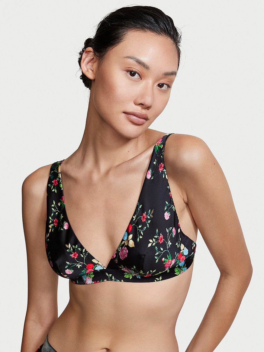 Victoria's Secret 32C longline Bombshell bikini top Size undefined - $91 -  From Shoptillyoudrop