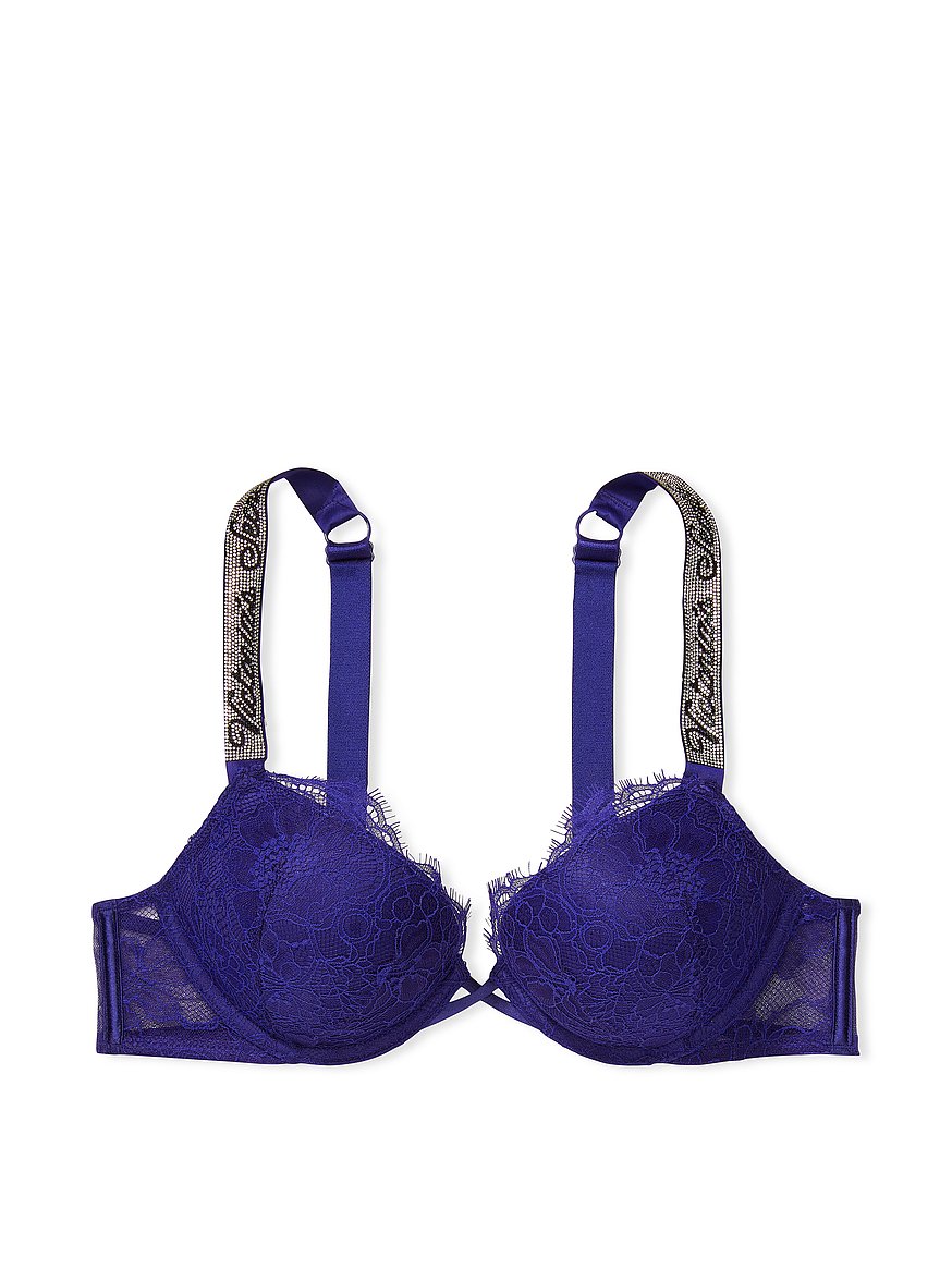 Victoria's Secret Shine strap pushup Bra Purple Size 32 B - $29 (58