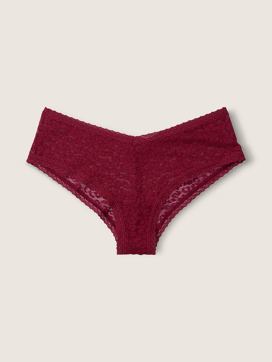 Wear Everywhere Lace Cheekster Panty - PINK