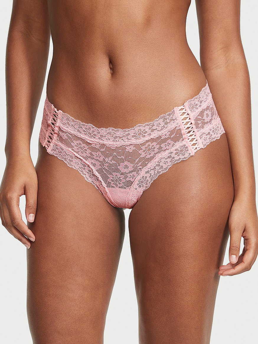 Lace-Up Cheeky Panty