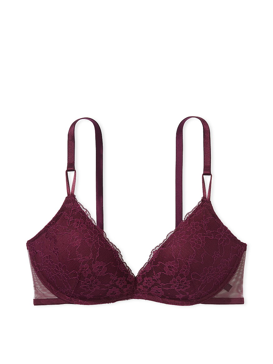 New Victoria secret pink 💗 bra/ 36DD/ maroon and pink
