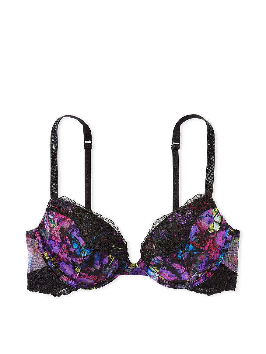 Victoria's Secret Bombshell Bra (purple lace) Purple Size 32 B - $23