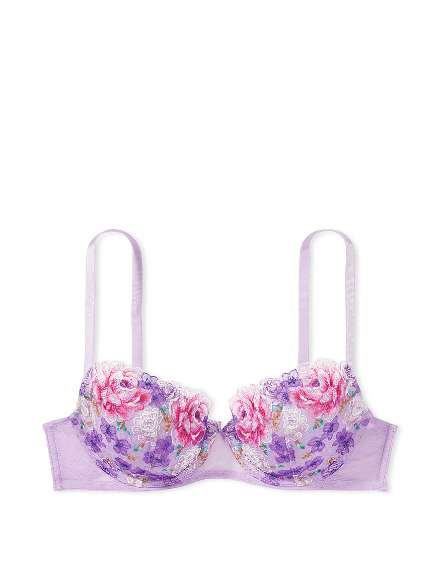 James Lace Lined Demi Bra - The Drawer