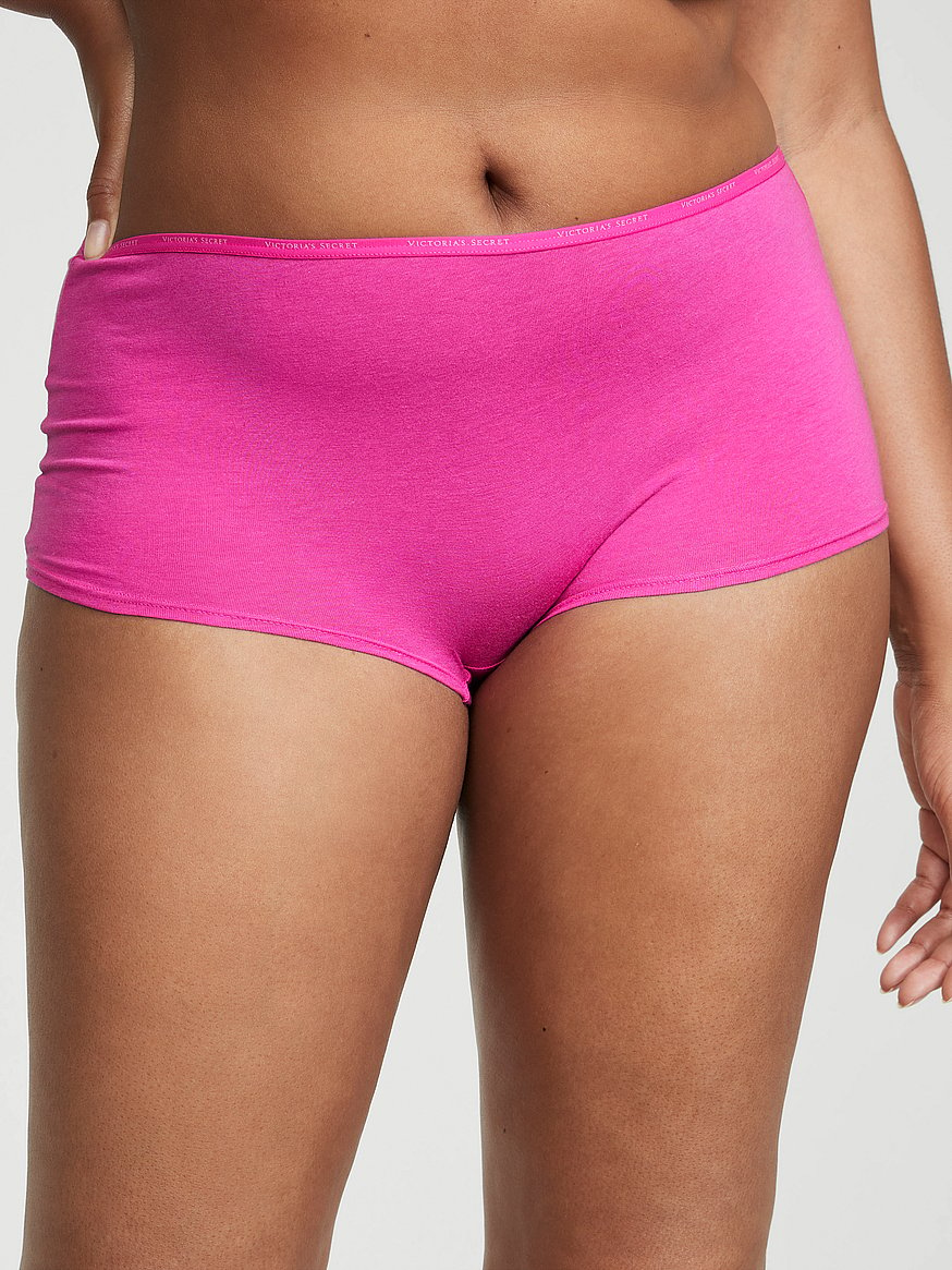 6-12 Boyshort Sport Short Panties Undies Boykini 95% Cotton Underwear 8450  S-XL