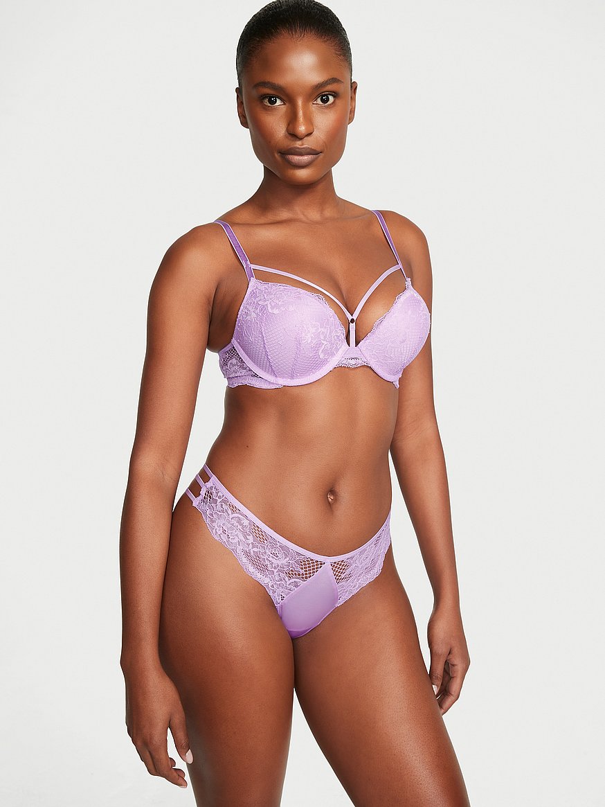 Victoria's Secret, Intimates & Sleepwear, Victorias Secret Lilac Without  The Padding Push Up Bra Size 32b