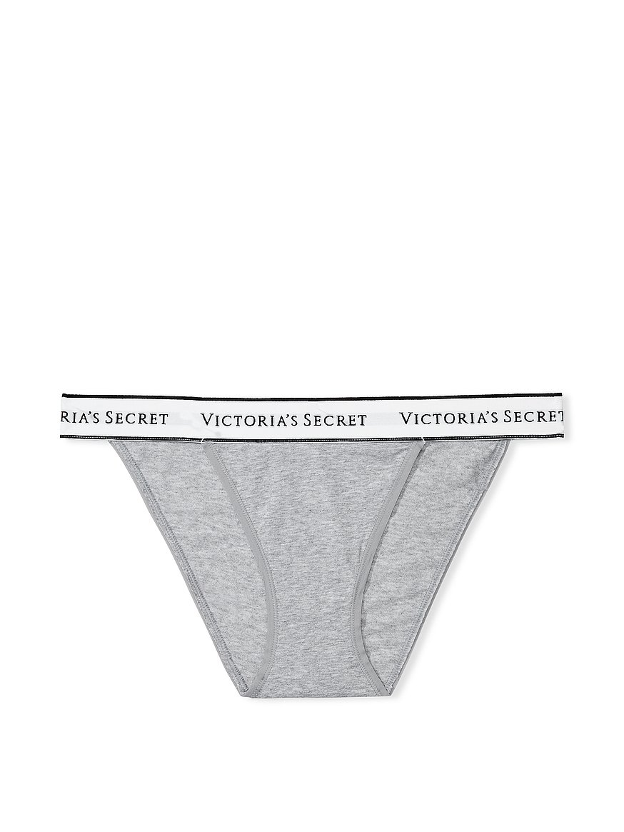 Victoria's Secret Cotton Logo Band Panties Cheeky Panties Set Lot