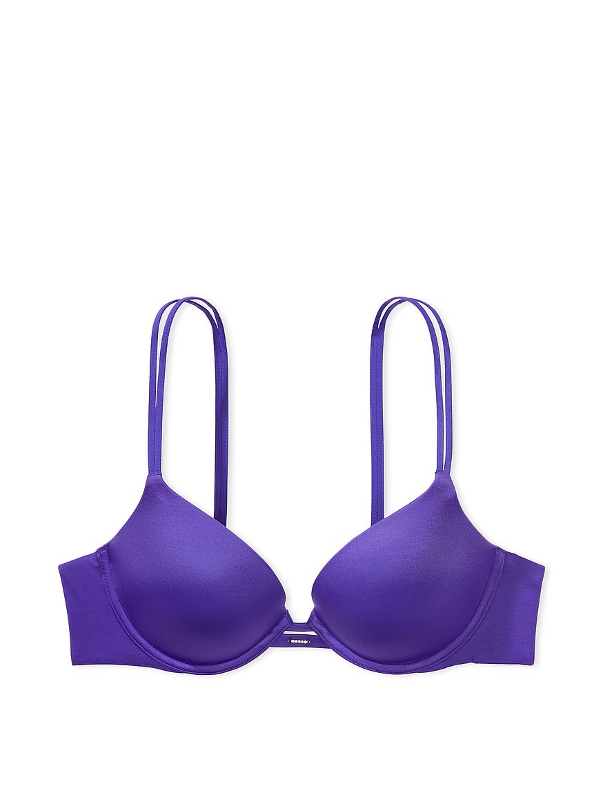 Victoria's Secret VERY SEXY BRA SET lace Push Up shine bikini purple  rhinestone