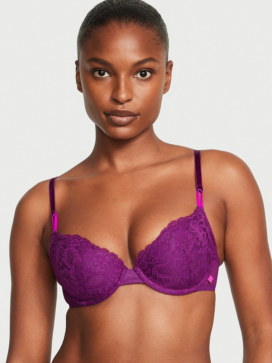 Buy Victoria's Secret Purest Pink Lace Lightly Lined Non Wired Nursing Bra  from Next Latvia