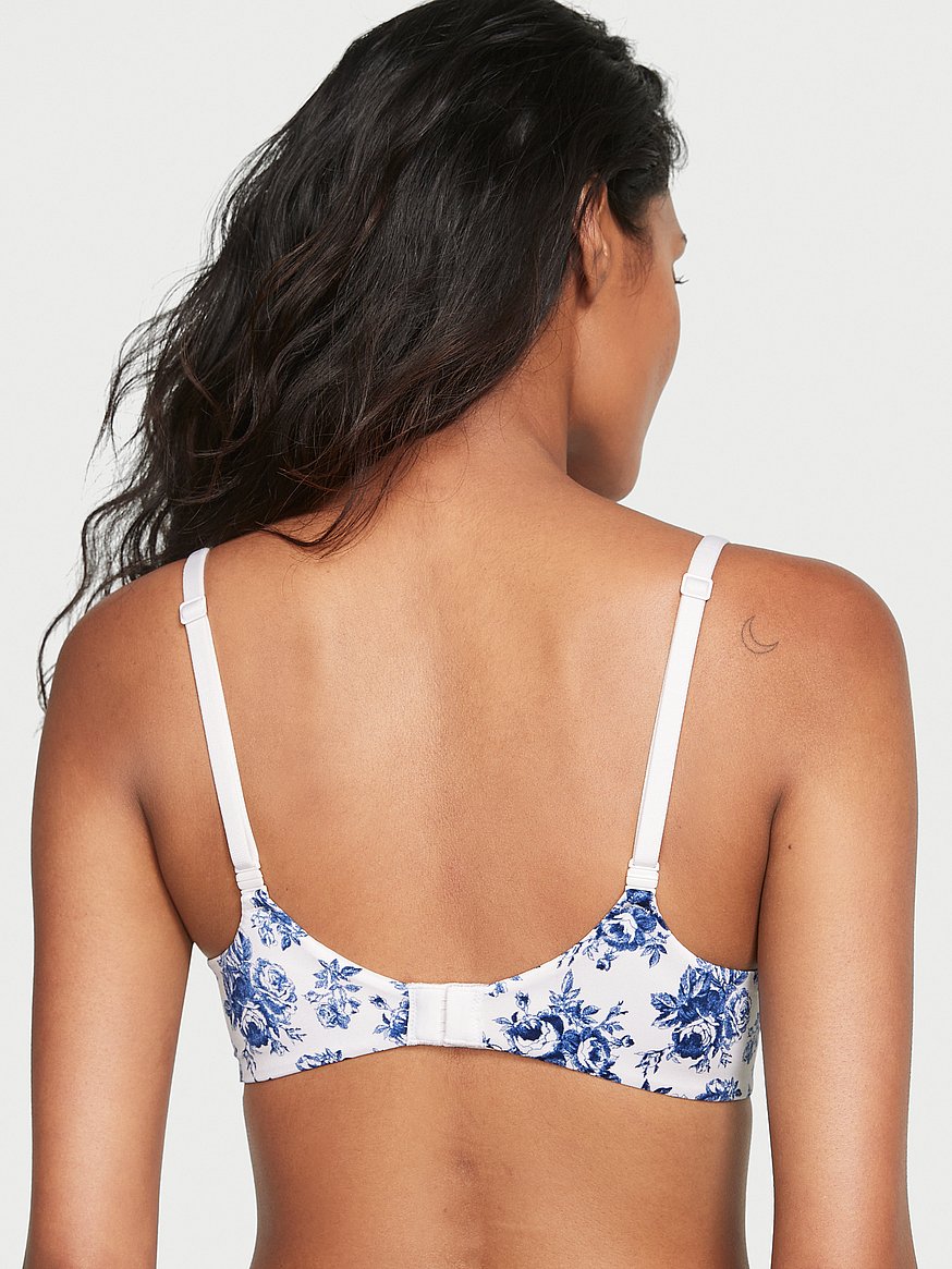 Buy Victoria's Secret Ballad Blue Non Wired Lightly Lined Bra from