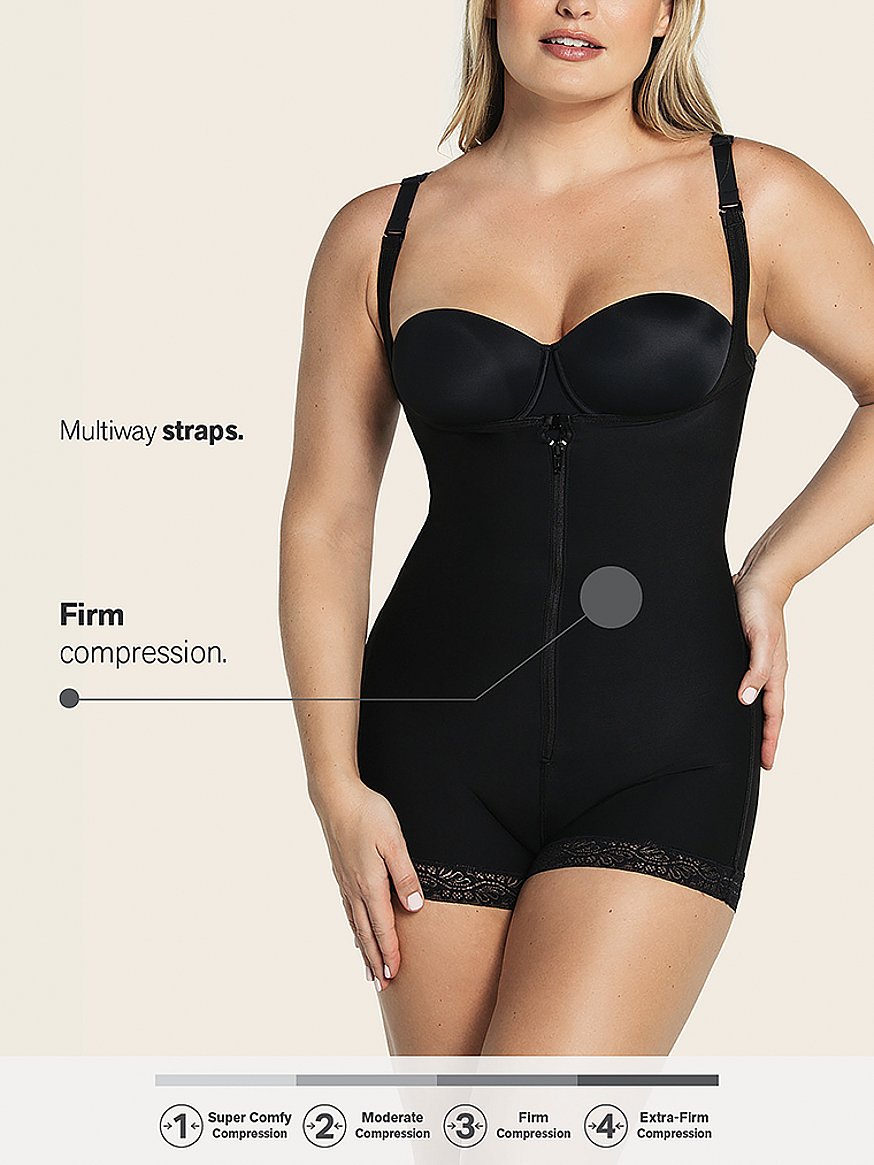 Leonisa Invisible Bodysuit Shaper With Targeted Compression