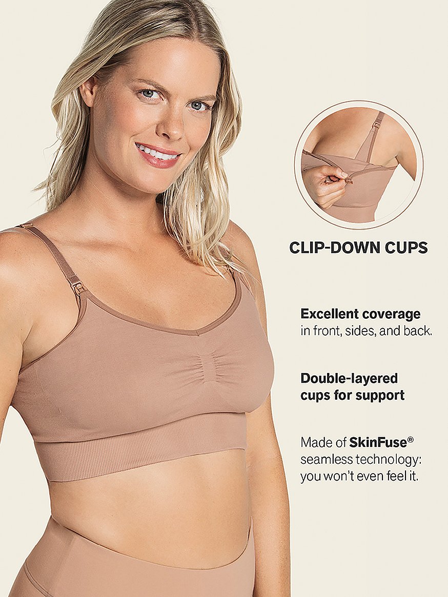 Clip Cup Nursing Bra - HauteFlair
