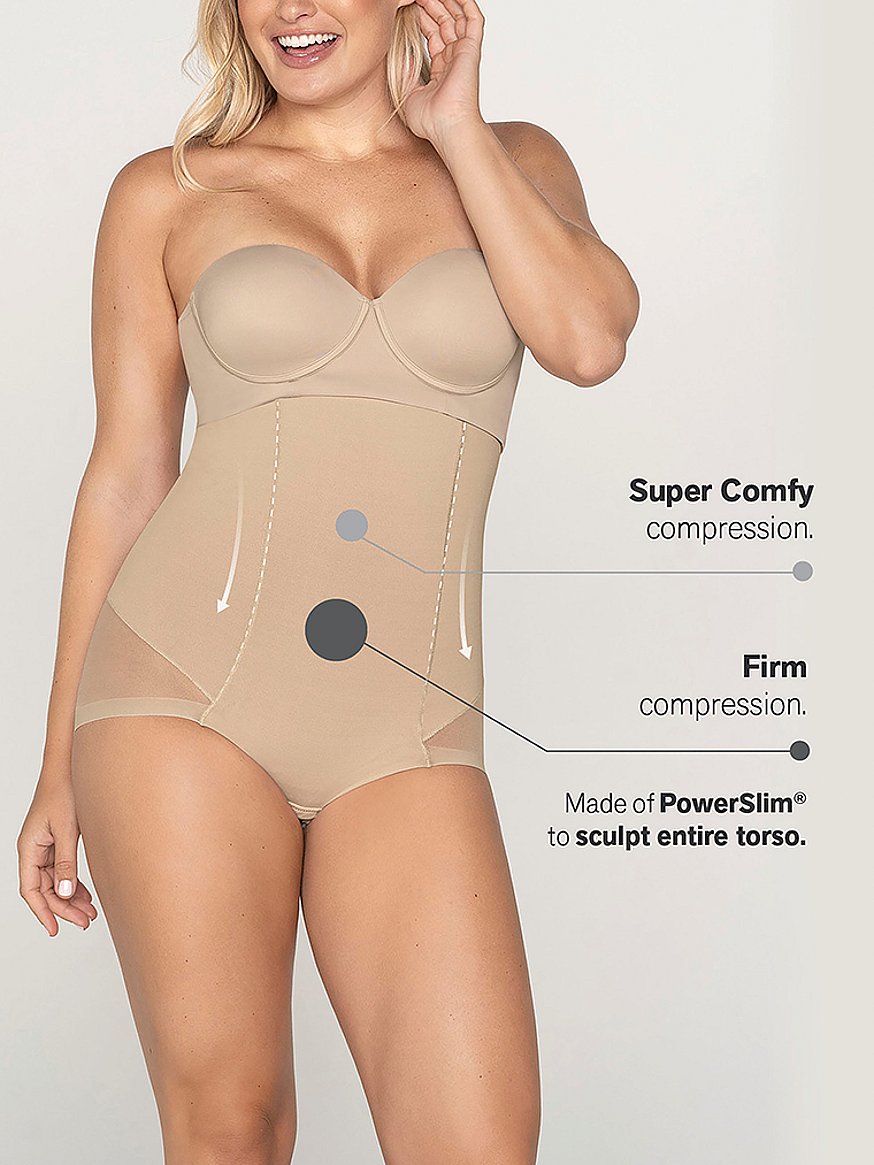 Best Deal for Leonisa invisible compression panty girdle - Tummy control
