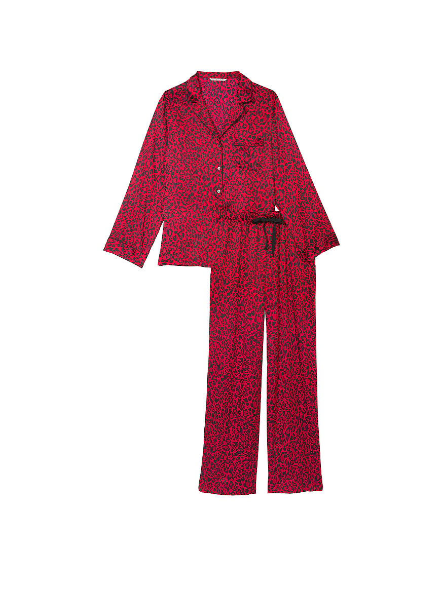 Buy Satin Long Pajama Set - Order Pajamas Sets online 5000000279 - Victoria's  Secret US