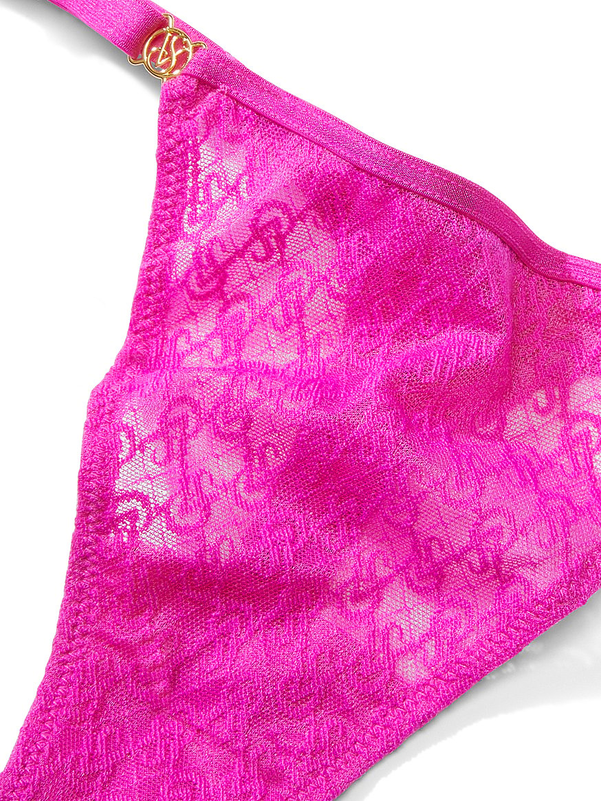 Icon by Victoria's Secret Lace Adjustable String Thong Panty | Victoria's  Secret Australia