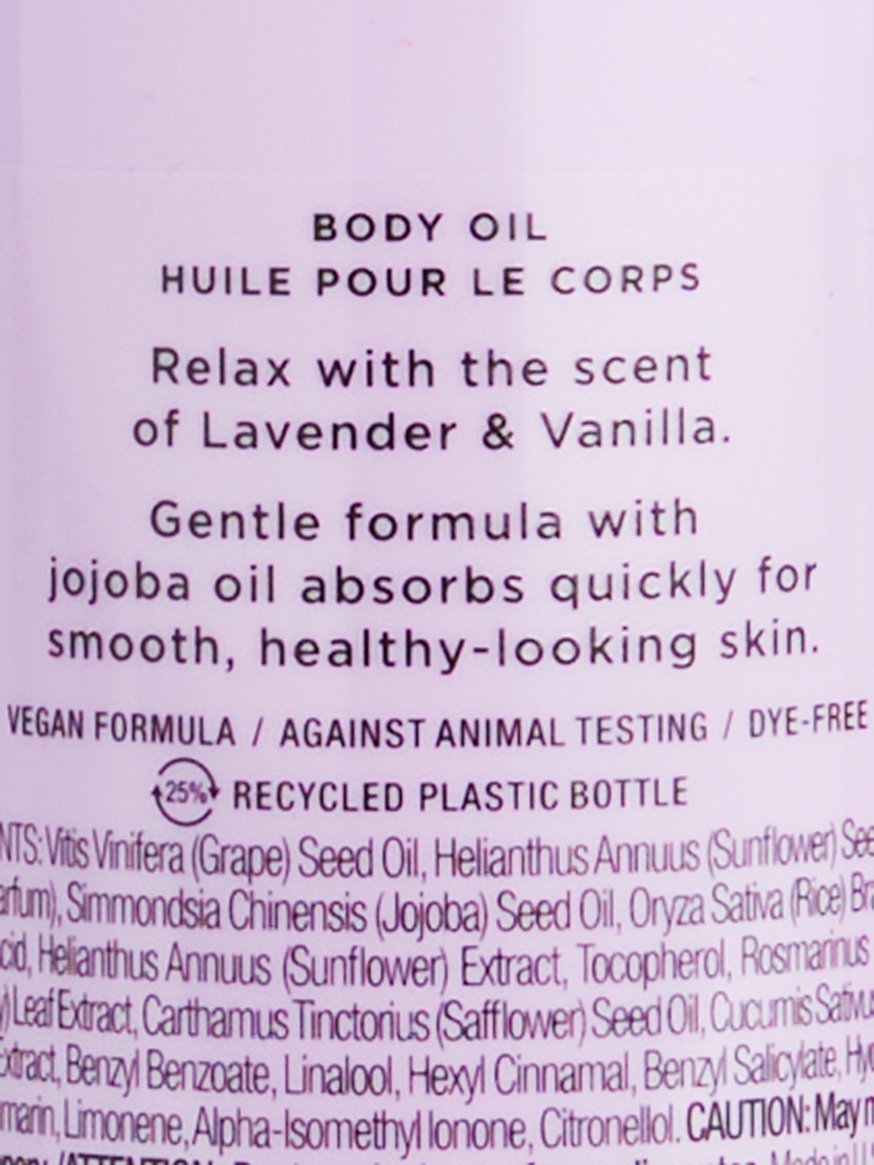 Victoria secret 2025 body mist ingredients