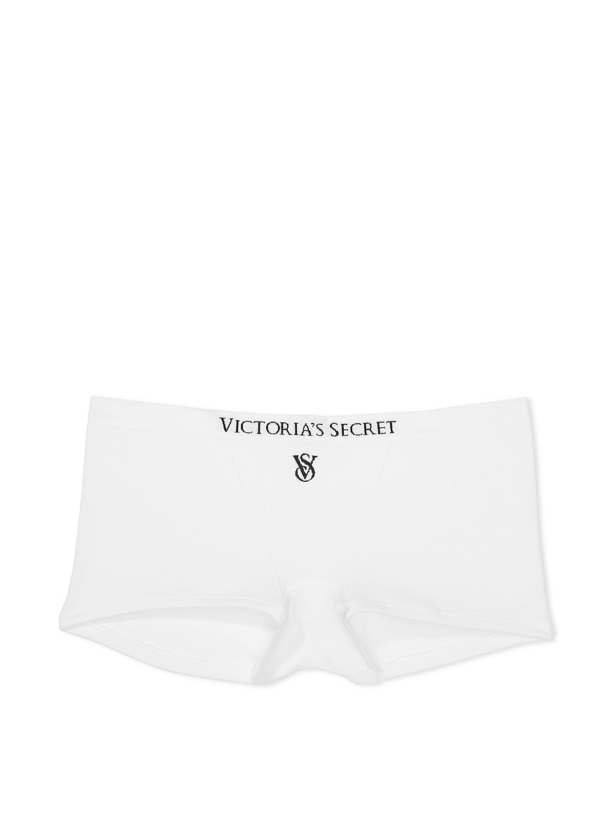 Victoria's Secret Black Seamless Short Knickers