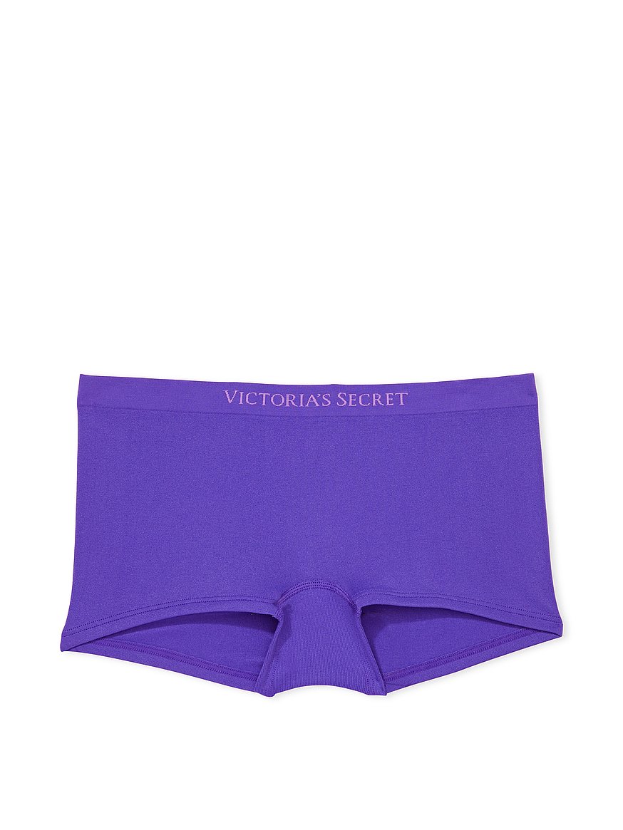 Victoria 's Secret Crochet Lace Boy short Panty Angel pink (Medium